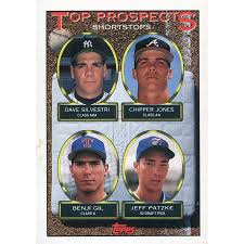 Maybe you would like to learn more about one of these? Chipper Jones 1993 Topps Top Prospects Rookie Card