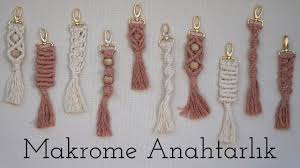 Makrome Anahtarlik Yapimi Diy Macrame Keychains Anahtarlik Hediyeler Elisi Fikirleri