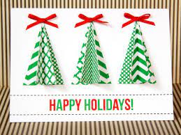 Feel free to experiment with colours and prints to create personalised christmas cards your friends and family will love. 20 Diy Christmas Cards Handmade Christmas Card Ideas Hgtv
