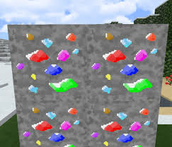 Applying some maps to a diamond ore block. Rainbow Gems And Gears Minecraft Pe Mods Addons