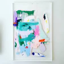 New Perspex Piece Art Abstract Kristendaniels Australianart Artistic Share Instaart Wallart Geelong Melb Colorful Abstract Art Australian Art Abstract