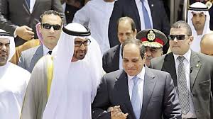 نشرت وسائل إعلام إماراتية، فيديو يجمع الرئيس عبدالفتاح السيسي والشيخ محمد بن زايد، ولي عهد أبوظبي، أثناء الشيخ محمد بن راشد آل مكتوم نائب رئيس دولة الإمارات، وسمو الشيخ محمد بن زايد آل نهيان يستقبلان الرئيس عبد الفتاح السيسي فى أبو ظبي، 6 فبراير 2018. Ø§Ù„Ø´ÙŠØ® Ù…Ø­Ù…Ø¯ Ø¨Ù† Ø²Ø§ÙŠØ¯ ÙŠØ´Ù‡Ø¯ Ø§ÙØªØªØ§Ø­ Ù‚Ø§Ø¹Ø¯Ø© 3 ÙŠÙˆÙ„ÙŠÙˆ ÙÙŠ Ù…ØµØ± ØµÙˆØª Ø§Ù„Ø¯Ø§Ø±
