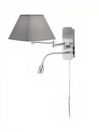 Free shipping on most items. Wall Reading Lamp Hotel 27 X 20 Cm Steel Grey Silver Wall Lights Indoor Lighting Home And Garden Shopinbit Easy Shopping With Bitcoin