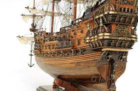 Vasa Swedish Wasa Warship Wooden Assembled Model Tall Ship 38 Model Ships Tall Ship Model Boat