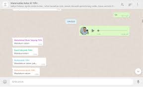 Selain itu sebaiknya sebelum dan sesudah melakukan setiap aktivitas harus diawali dan diakhiri dengan berdoa. Guru Berbagi Asyiknya Belajar Matematika Menggunakan Google Classroom Dan Whatsapp