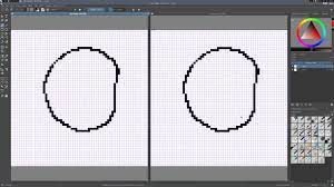 Circle when you think of a circle, you don't often think of edges (since theoretically a circle has no edges) but in pixel art edges are everything when trying to convince the viewer that it is indeed a perfect circle. How To Set Up Krita For Pixel Art Youtube
