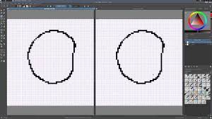 Set line protractor grid, folding ruler, hourglass pixel and pixel arrows four directions. How To Set Up Krita For Pixel Art Youtube