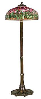 Ending jun 10 at 12:39pm pdt. Fine Tiffany Co Tulip And Bamboo Floor Lamp For Sale At Auction On 11th June Bidsquare