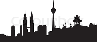 63 species are globally threatened. Kuala Lumpur Skyline Malaysia Stock Vector Colourbox
