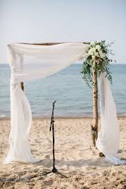 20 Breathtaking Beach Wedding Ceremony Ideas For 2019 Oh Best Day Ever Simple Beach Wedding Diy Beach Wedding Wedding Arch Greenery