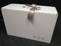 Diamante Heart Wedding Dress Travel Box