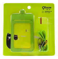Porta carnet plastico vertical en diferentes colores por unidad. Porta Carnet Material En Cuero Caisow Garabatos Papeleria