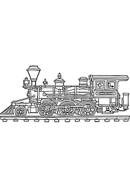 In the early days of locomotives, the engine ran on steam power. Print The Train Coloring Page Razukraski Com