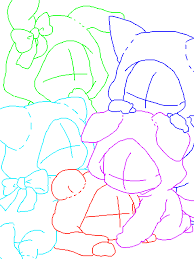 Gb Animal Hoodies By Sunnybearbases Anime Drawings Tutorials Drawing Templates Anime Drawings Sketches