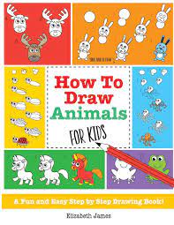 Whether you want a turkey on a dinner plate or fully feathered, they are a bit more complicated than a typical bird. How To Draw Animals For Kids A Fun And Easy Step By Step Drawing Book James Elizabeth 9781785952456 Amazon Com Books