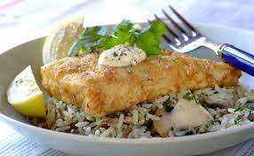 Check spelling or type a new query. Garlic And Herb Crumbed Hake With Savoury Rice Recipe Fish Burger Recipe Lentils And Rice Recipes