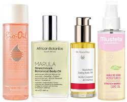 The 6 Best Body Oils That Fight Stretch Marks Newbeauty Best Body Oil Safe Beauty Products Oil For Stretch Marks