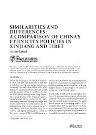 Acute effects the acute clinical effects of all psychostimulants, including the amphetamines and cocaine, are strikingly similar.7 methamphet amine differs in its sympathomimetic actions from other amphet Pdf Similarities And Differences A Comparison Of China S Ethnicity Policies In Xinjiang And Tibet Humanitarian And Social Research Center Insamer Academia Edu