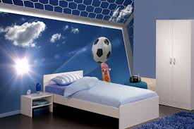 Kids Goal Mural Wallpaper Boys Bedroom Wallpaper Boys Room Wallpaper Feature Wall Bedroom