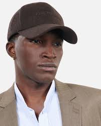 Mulberry Corduroy Baseball Cap Ebony Cotton Men New Releases