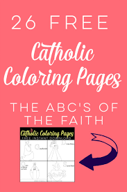 There are several options for assembling them once you have them colored and cut out: 26 Free Catholic Coloring Pages Catholic Sprouts