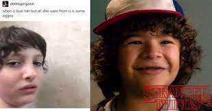 Stranger Things Memes Mike El Cute Dustin Meme 27 Wattpad