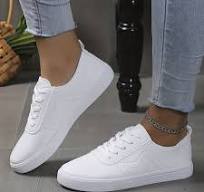 Full white casual shoes clearance