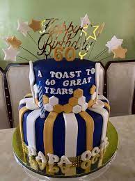 10 fantastic 60th birthday party ideas for men so that you wouldn't will needto search any more. 60th Birthday Cake For Men Cakes And Cupcakes By Lanie Facebook