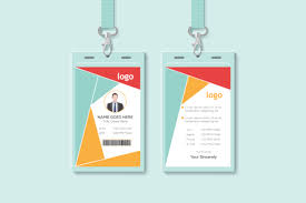 Download Id Card Template Graphic By Ju Design Creative Fabrica SVG Cut Files