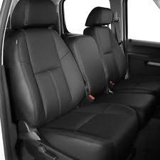 2010 2013 Chevrolet Silverado Crew Cab Black Katzkin Leather Interior Seat Cover Silverado Seat Covers Custom Car Interior Truck Interior