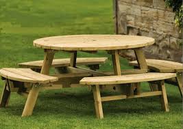 table de jardin en bois novocom top