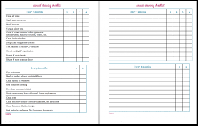 Annual Cleaning Checklist Free Printable Creative Home
