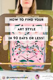 Expressing yourself through the music. Find Your Art Style In 90 Days Or Less Find Your Drawing Style Lauren Lesley Studio Art Style Art Style Challenge Different Art Styles