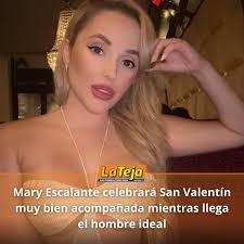 Mary Escalante contó cómo es su hombre ideal y cómo la puede conquistar  🥰👀 vea los detalles en comentarios #maryescalante