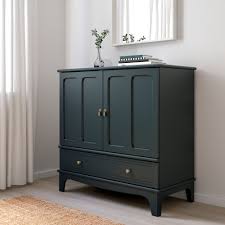 Lommarp Rangement Bleu Vert Fonce 102x101 Cm Ikea In 2020 Ikea Grune Schranke Schrank