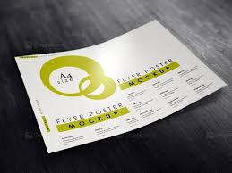 Download A4 Flyer Poster Mockup Free Psd Download Mockup