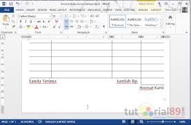 Dec 09, 2017 · panduan membuka file word yang dikunci agar dapat diedit dan diketik. Cara Mudah Membuat Kwitansi Di Word Sendiri Video Tutorial89