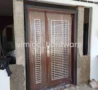 P4-8002 5'X7' Grill Series One And Half Leaf Safety Door ...