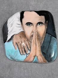 Tribute to person with 3d printed figure