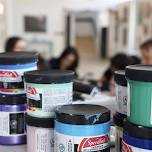 Linoleum Block printing class