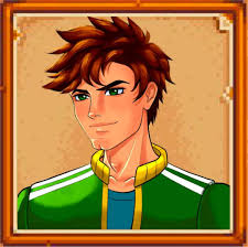 Alex Stardew Valley Custom Portrait