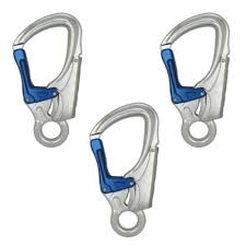 3x Set Single Carabiner Snap Hook Aliens Climbing Brand ...