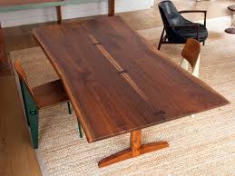 George Nakashima Trestle Dining Table With Rosewood Butterfly Joints Trestle Dining Tables Dining Table Dining Table Chairs
