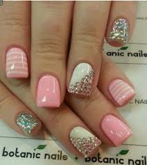 The description of modelos de uñas acrilicas sencillas. 75 Disenos De Unas Con Piedras Muy Brillantes Belleza De Mujeres