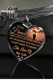 I want to say only one thing on your birthday: To My Fiance I Was A Little Late To Be Your Luxury Necklace Birthday Anniversary Graduation Gift Gifts For Fiance Fiance Birthday Fiance Birthday Gift
