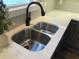 Replace undermount kitchen sink quartz countertop. White Marble Quartz Dream Kitchen White Granite Sink Quartz Kitchen