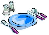 The table needs to be lit properly to show off food and dinner placings in their. French Les Objets De La Salle A Manger Dining Room Objects