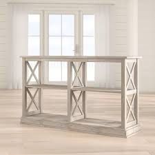 Cosgrave 60 Solid Wood Console Table Farmhouse Console Table Wood Console Table Diy Console Table