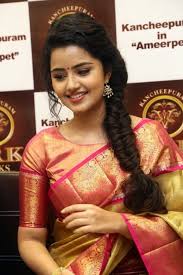 Anupama Parameshwaran Latest Traditional Saree Pictures Anupama Parameswran I Saree Blouse Designs Silk Saree Blouse Designs Saree Hairstyles Kavya's new agenda gives anupama authority of wife star plus serial anupama's upcoming episode will. silk saree blouse designs