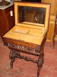 Antique Victorian Sewing Cabinet And Table Antique Sewing Table Old Sewing Machines Antique Sewing Machines